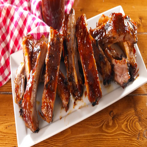 Cooked Marinated Loin Ribs