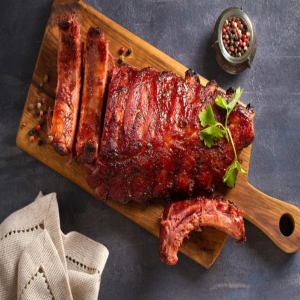Cooked Marinated Belly Ribs