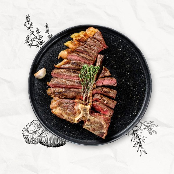 Club and T-Bone Combo Steak - Image 3